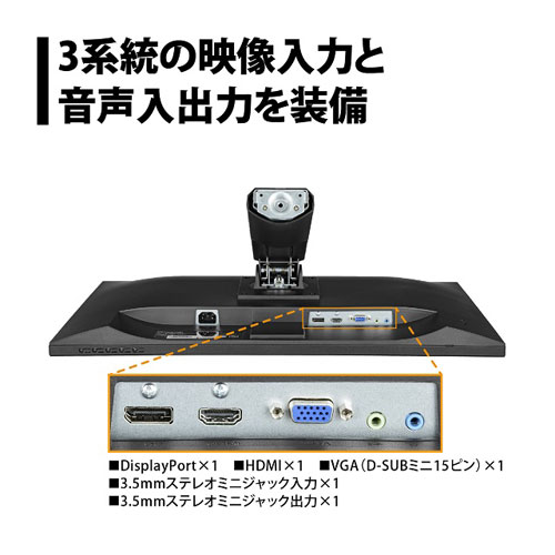 【送料無料】プリンストンPRINCETONマルチアングル対応DisplayPort端子搭載27型広視野角ワイド液晶ディスプレイPTFBLD-27S