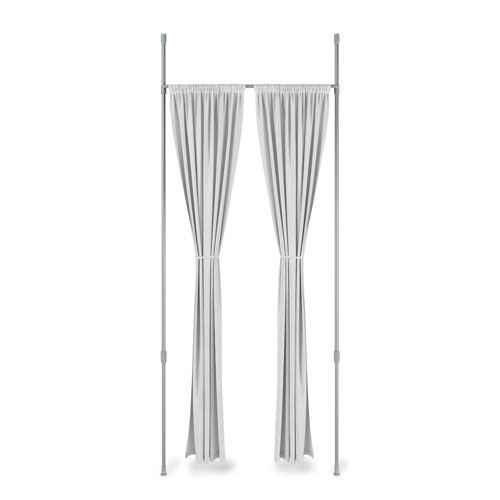 umbra エニウエア ロッドレム 91.4-167.6cm ニッケル