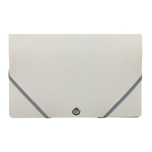 ナカバヤシ スライドフォルダー「ポイット」 長3封筒 6P ホワイト SFPO-N3H6W