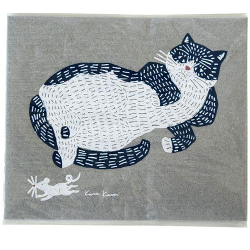 e.スポンジワイプ kata kata カタカタ ねこ