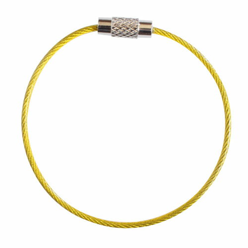 ニッサチェイン キーワイヤー 黄 P-1751