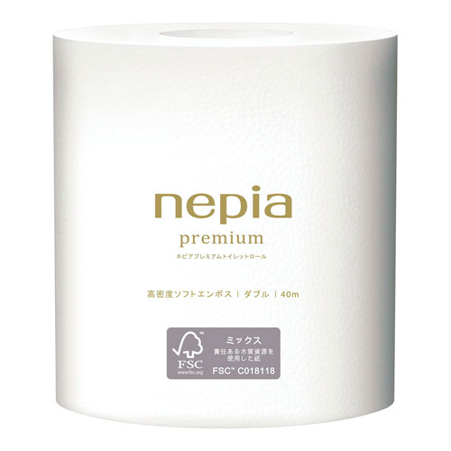 ネピア 1ロール ダブル 40m 80個入