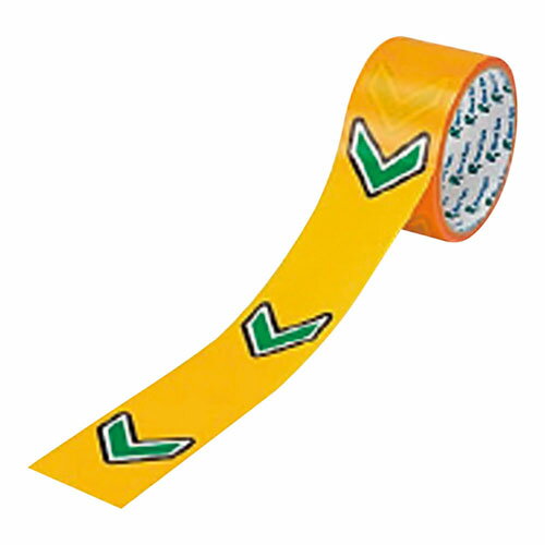 リンレイテープ PESクロステープやじるし君 #655YJ グリーン B