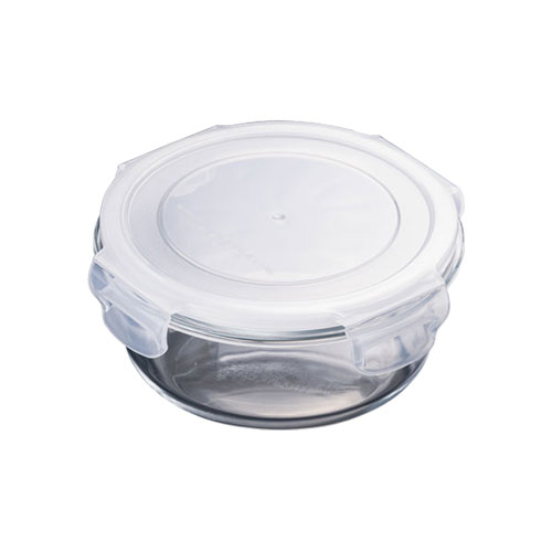 Storage Bins - イシガキ 耐熱ガラス保存容器 丸形 1000ml 4332