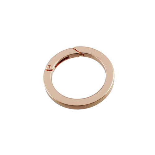 乐天商城 - ハイロジック 丸カラビナ 50mm ピンクゴールド 1個入 29257