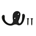 ハイロジック スタイリッシュ ダブルフック ブラック 1個入 58640