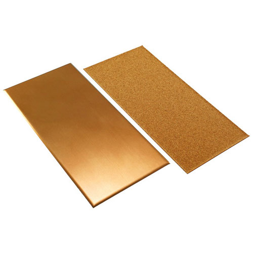 ハイロジック スチールパネル 20×10cm 2枚入 ブラシブロン 59035