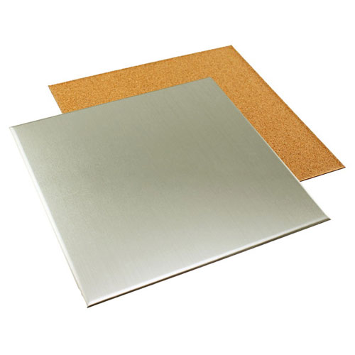 ハイロジック スチールパネル 20×20cm 2枚入 シルバー 59036