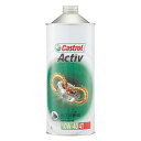 Castrol カストロール エンジンオイル Activ 4T 10W-40 1L 二輪車4サイクルエンジン用 部分合成油 MA