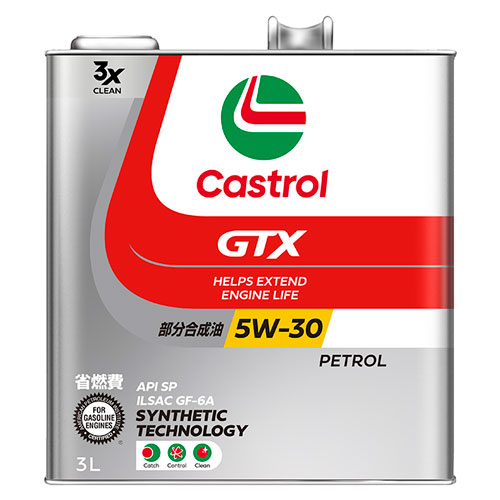 Castrol ȥ 󥸥󥪥 GTX ULTRACLEAN 5W-30 API SP 3L 4إ ʬ