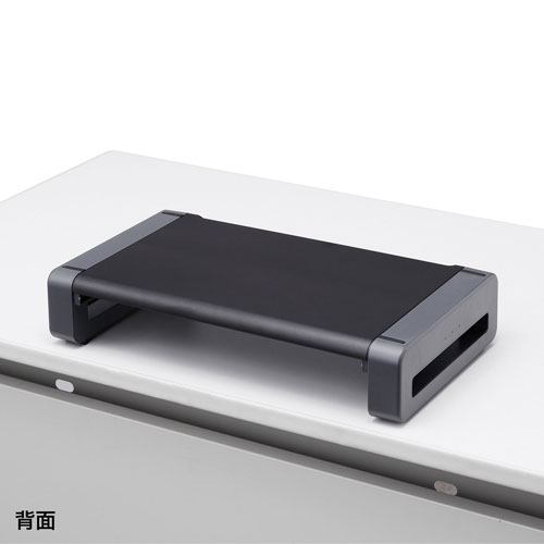 メーカー直送 サンワサプライ モニタスタンド 黒 MR-LC801BKN [2]