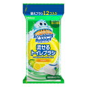 ジョンソン スクラビングバブル 流せるトイレブラシ シトラス 替えブラシ 12個入