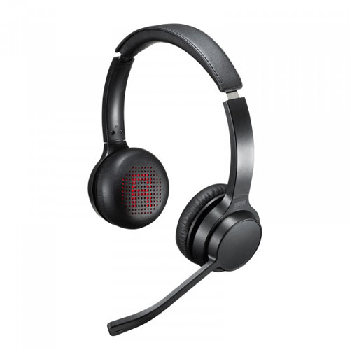 サンワサプライ Bluetoothヘッドセット 両耳タイプ 単一指向性 MM-BTSH62BK サンワサプライ Bluetoothヘッドセット 両耳タイプ 単一指向性 MM-BTSH62BK