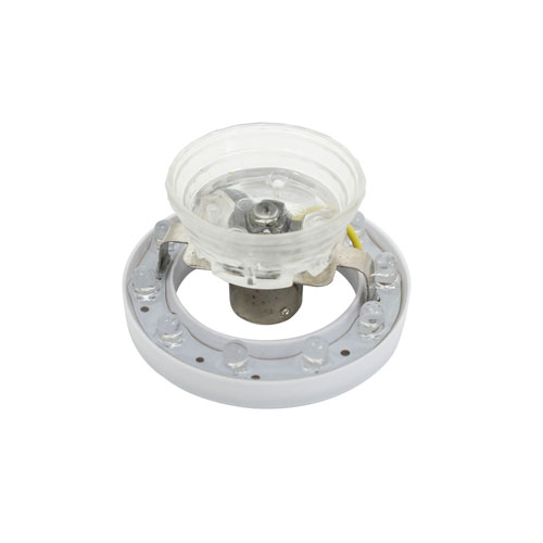 槌屋ヤック LEDユニットクリアリフレクター 24V ブルー CE5