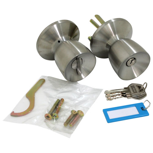 和気産業 ALPHA 取替用ノブ アルミ扉用 WR-202