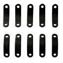 三友産業 ロープスライダー 3mm用 10個入 ブラック UUU-0127