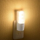 オーム電機 明暗・人感センサー式ナイトライト 屋内用 橙色LED NIT-ALA6JCL-WL