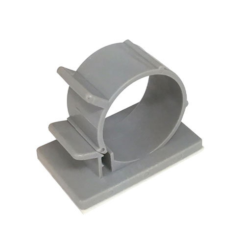 オーム電機 ナイロンステッカー ケーブルクリップS526H 25P S526