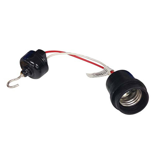 オーム電機 ゴム66防水ソケットヒートン付 パッケージなし 04-0116