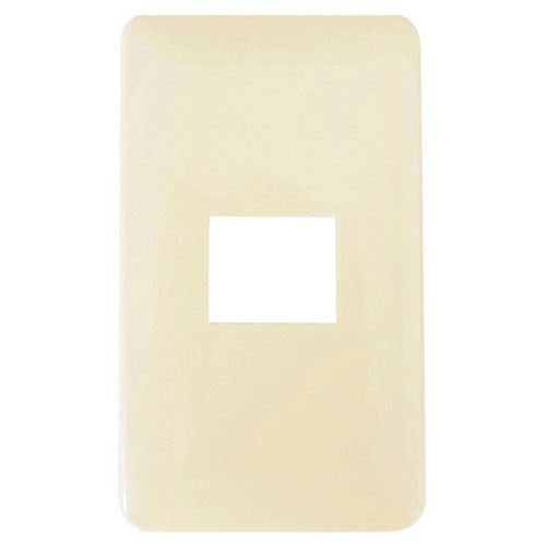 オーム電機 埋込プレート 1口用 HS-U11PP/W