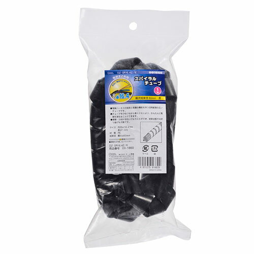 �������ŵ� ���ѥ������塼�� ���16.4mm Ĺ��1m �� DZ-SR16.4Z/K