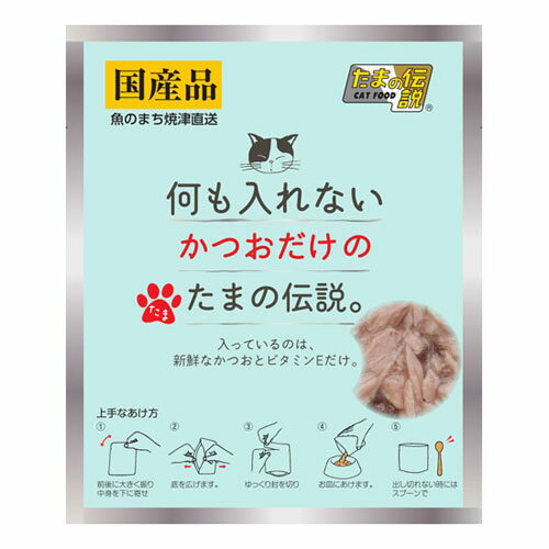 三洋食品 何も入れない かつおだけのたまの伝説 パウチ 35g