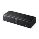サンワサプライ 4K対応HDMIパソコン自動切替器 2:1 SW-KVM2U3HD