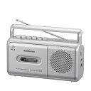 オーム電機 AudioComm モノラルラジオカセットレコーダー RCS-531Z(2)