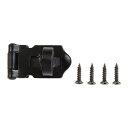 ストロング掛金 つや消し黒 25mm VD-054