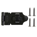 ストロング掛金 つや消し黒 45mm VD-056