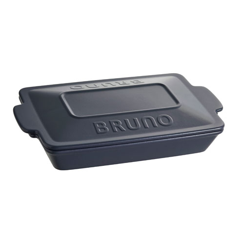セラミックグリルパン 魚焼きグリル  電子レンジ 食器洗浄機使用可（BRUNO）