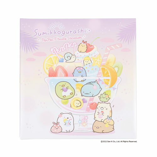 -------------------------------------------------------------- 画像はイメージです。 ※ PC環境により実際の色味や質感と異なって表示される場合がございます。 ※ 部品・パーツなどの一部の商品では本体の商品画像を使用しております。 ※ 製品の仕様・画像・パッケージは、メーカー側から予告なく変更される場合があります。 -------------------------------------------------------------- 「すみっコぐらし」アルバムシリーズ■「すみっコぐらし」Lサイズ・白フリー台紙10枚・フヤスアルバム。■自由なレイアウトを楽しめる白色のフリー台紙を採用しています。■説明書付きタイトルカード1枚入「(C)2022 San-X Co.,Ltd.All Rights Reserved.」グリーン購入法適合商品エコ商品ねっと掲載商品【仕様】本体寸法：タテ335×ヨコ325×背巾20mm本体重量：950g表紙：紙(ポリプロピレン貼)、台紙：Lサイズ・白フリー台紙10枚貼付有効サイズ：タテ315×ヨコ270mmキャラクターオリジナルタイトルカード付、透明カバー付生産国：日本 【メーカー・ブランド】 ナカバヤシ / なかばやし / NAKABAYASHI 【#76】