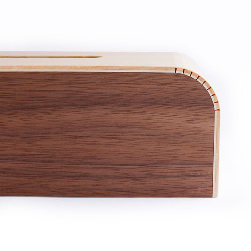 ヤマト工芸 COLOR BOX slim カラーボックススリム ティッシュケース ブラウン YK17-107 ティッシュボックス 木製 ウッド ナチュラル モダン シンプル 日本製 [2]