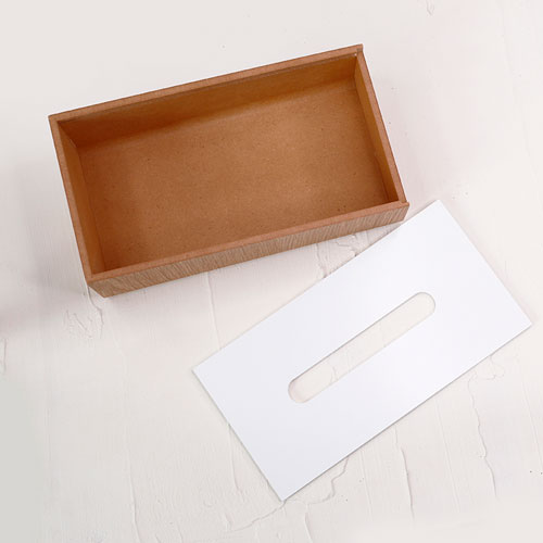 ヤマト工芸 LSTAND tissue Lスタンドティッシュ ティッシュケース ナチュラル/ホワイト YK22-005 ティッシュボックス 木製 ナチュラル モダン 日本製 [3]