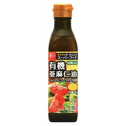 キャナ 有機亜麻仁油 180g