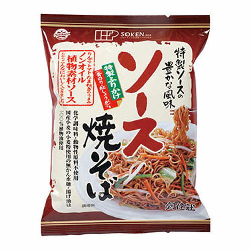 創健社 ソース焼そば 111.3g 麺類