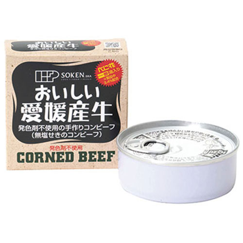 創健社 愛媛産牛 無塩せきコンビーフ 80g 副食