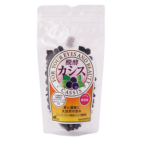 ジャフマック 醗酵カシス粒 100g