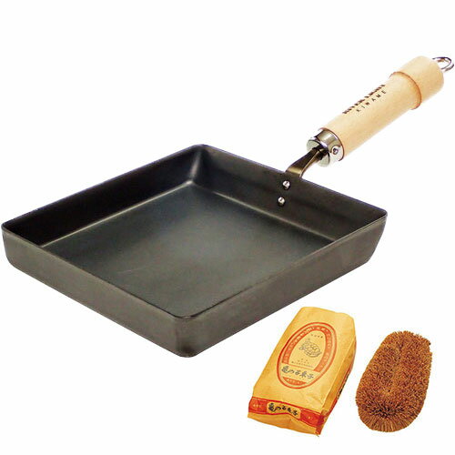 もれなく特典 リバーライト 鉄 フライパン 極 JAPAN ジャパン 卵焼き 大 亀の子たわしプレゼント 焦げ..