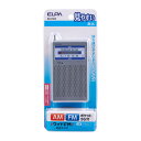 エルパ ELPA AM/FMポケットラジオ ER-P60F(2)