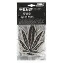 HEMP ヘンプ ルームフレグランス エアーフレッシュナー ブラックムスク 吊り下げ 3枚 NAX-052-002