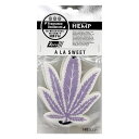 HEMP ヘンプ ルームフレグランス&デオドラント エアーフレッシュナー アラスィート 吊り下げ 3枚 NAX-056-003
