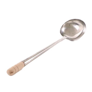 カンダ 中国製 ステン中華お玉 4号 約240cc