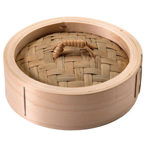 カンダ 桧 中華セイロ 蓋 18cm ツメ無用