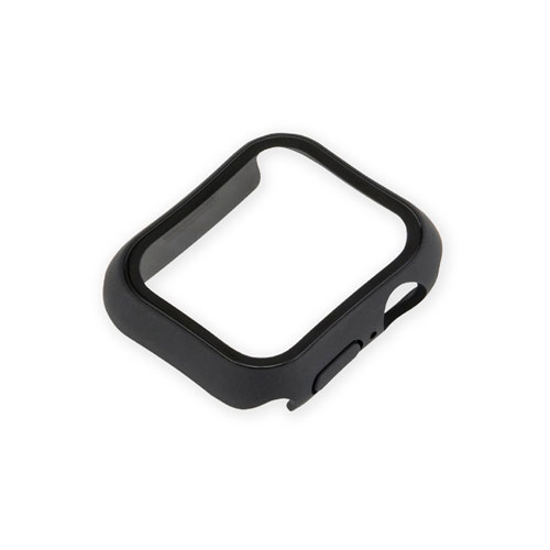 ナカバヤシ Digio2 AppleWatch Series8用 高硬度9Hガラス+ケース 41mm ブラック SMWC-AW411BK(2.0)