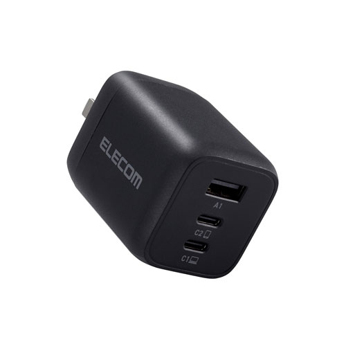 エレコム ELECOM USB Type-C 充電器 PD PPS 65W USB A×1 MacBook Pro/Air iPad iPhone Android Nintendo Switch ブラック MPA-ACCP4465BK エレコム ELECOM USB Type-C 充電器 PD PPS 65W USB A×1 MacBook Pro/Air iPad iPhone Android Nintendo Switch ブラック MPA-ACCP4465BK