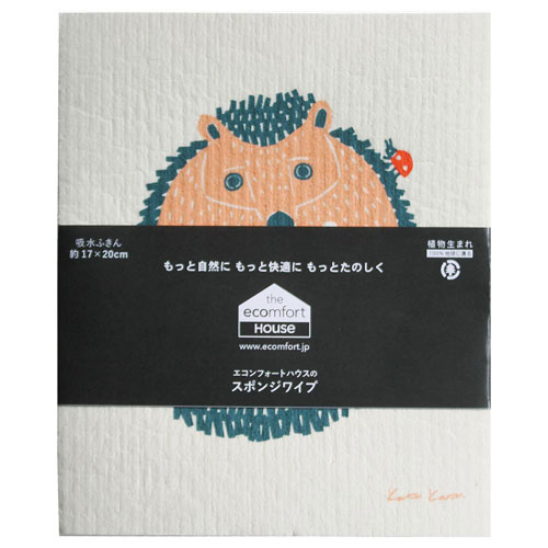 e.スポンジワイプ はりねずみ