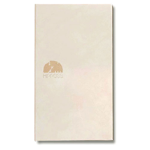 ナカバヤシ ヒッポス グリッドノート スリムA6/方眼3mm罫 アイボリー LBN-SA606H-IV