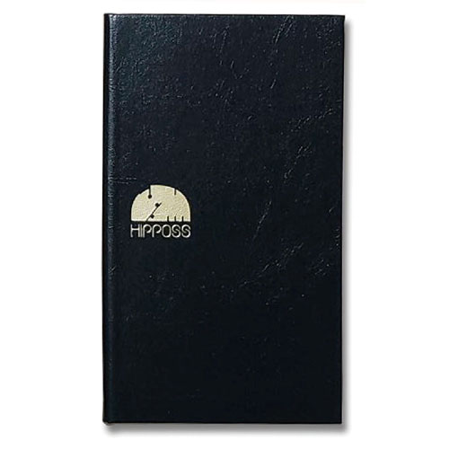 ナカバヤシ ヒッポス グリッドノート スリムA6/方眼3mm罫 ブラック LBN-SA606H-BK