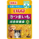 いなばペットフード 植物たんぱく質 パウチ さつまいも 総合栄養食 40g DRP-76